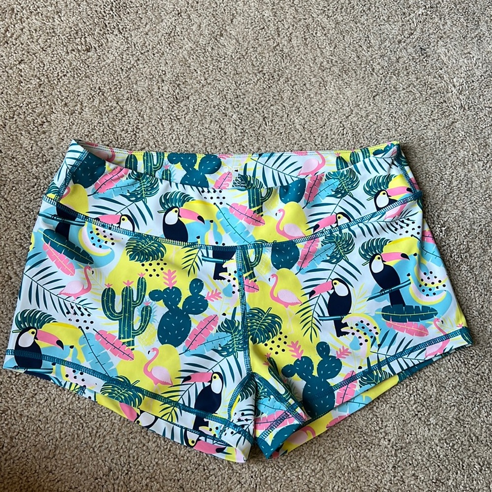 KFT Spandex shorts. Size L